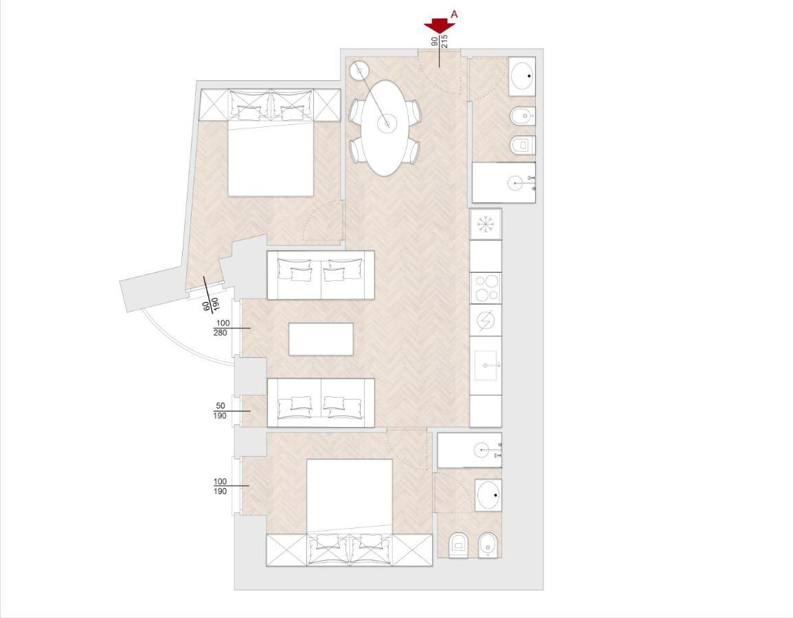 Appartamento Marcora 6 T Luxury Living Milano Esterno foto